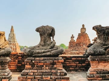 From Bangkok: Ayutthaya Temples Small Group Tour with Lunch