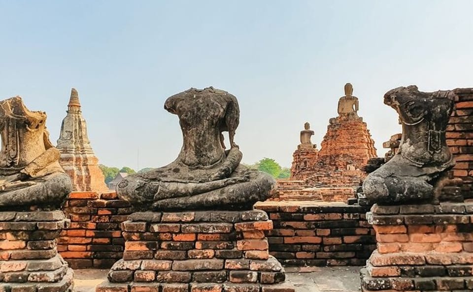 From Bangkok: Ayutthaya Temples Small Group Tour with Lunch