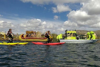 Aquabiking Adventure on Lake Titicaca in Puno, Peru