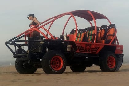 Dune Buggy at Huacachina desert in Ica