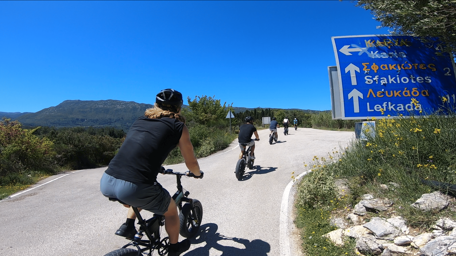 E-bike Guided Tour Lefkada - Excercise with Joy