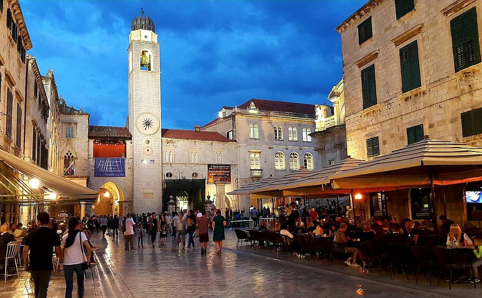 Sunset Boat Ride and Night Walking Tour in Dubrovnik