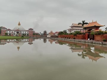 Nepali Monastery in Lumbini