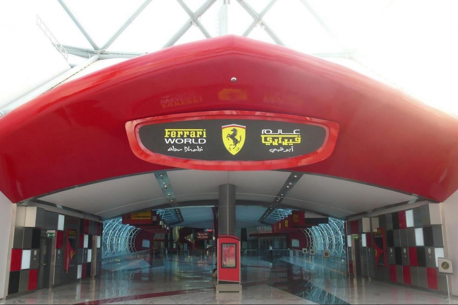 Ferrari World Abu Dhabi Tour with Daytur