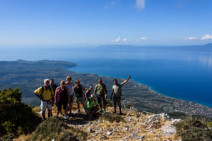 Hiking over Kalamata