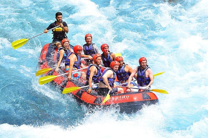 Adventure-Packed River Rafting Tour in Antalya’s Stunning Köprülü Canyon