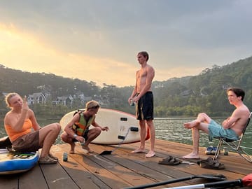 Kayaking and Stand-Up Paddleboarding in Dalat, Vietnam