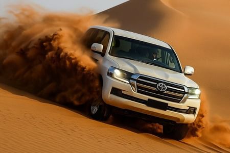 Red Dune Desert Safari with Quad Bike Dune Bashing Camel Ride BBQ