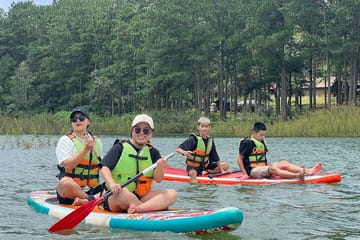 Camping and Kayaking Adventure at Tuyen Lam Lake, Dalat