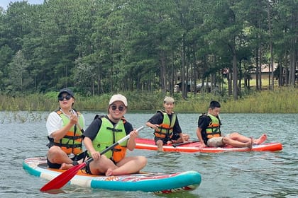 Camping and Sup/Kayak at Tuyen Lam Lake