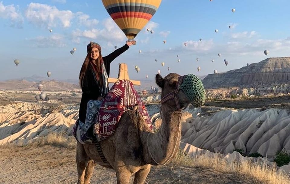 Camel Ride Through Göreme's Fairy Chimneys in Cappadocia