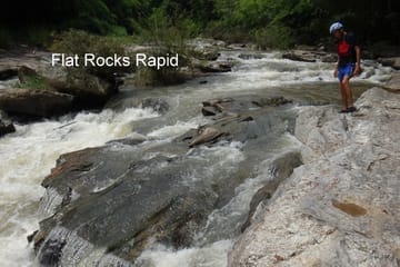 Advanced White Water Kayaking Tour on Mae Wang River