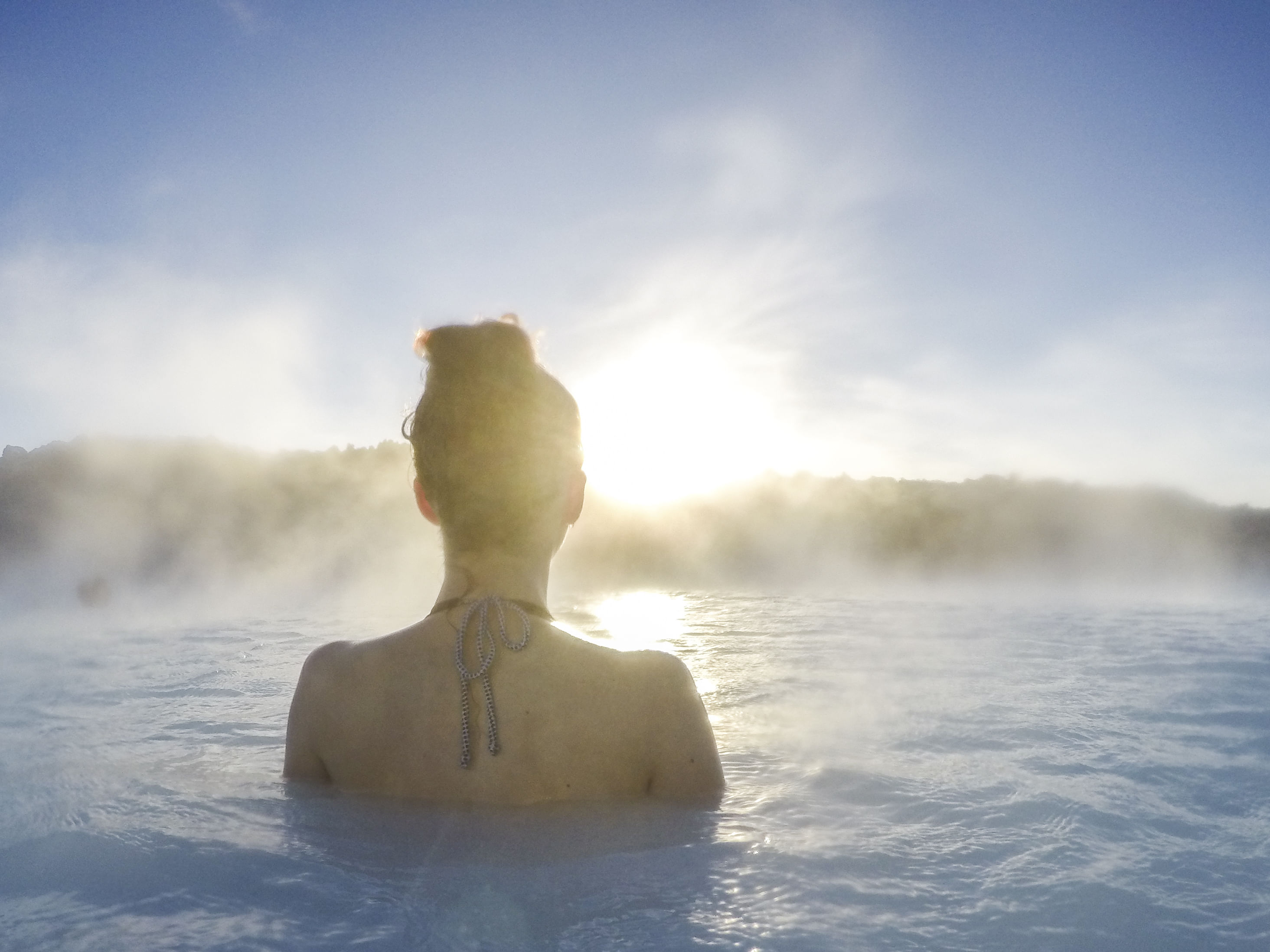 Living in the moment at Blue Lagoon Iceland