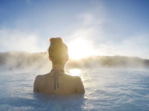 Living in the moment at Blue Lagoon Iceland