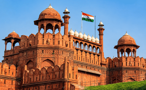 Delhi: Jama Majid & Red Fort Private Tour by Car