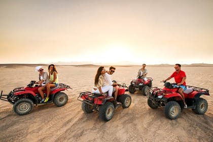 1-Hour Self-Drive Quad Bike, 30-Min Camel Ride & Dune Bashing