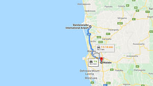 Colombo Airport (CMB) to Malabe City Private Transfer