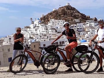 Cultural Bike Tour of Historical Chora, Greece