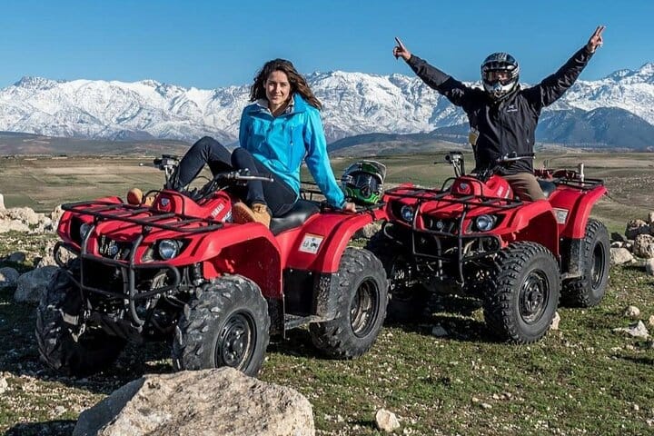 Agafay Quad and Sunset Camel Tour with Dinner Show from Marrakech