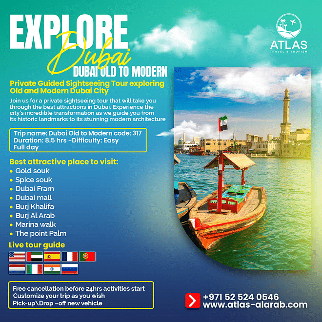 Private Guided Dubai City Sightseeing Trip (Bur Dubai)
