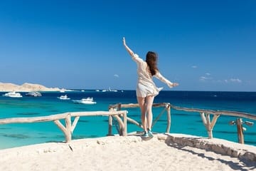 Full-Day Snorkeling Adventure at Hula Hula Beach Island, Egypt