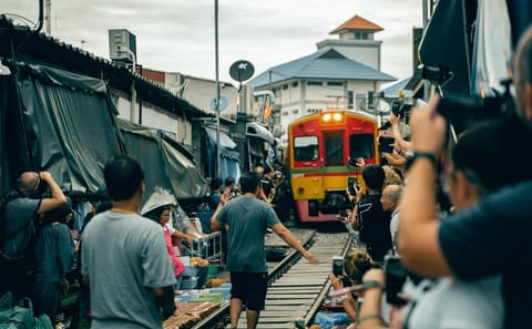 Bangkok Floating Market and Maeklong Railway Market Tour