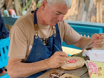 Wood Carving and Painting Workshop in Hoi An