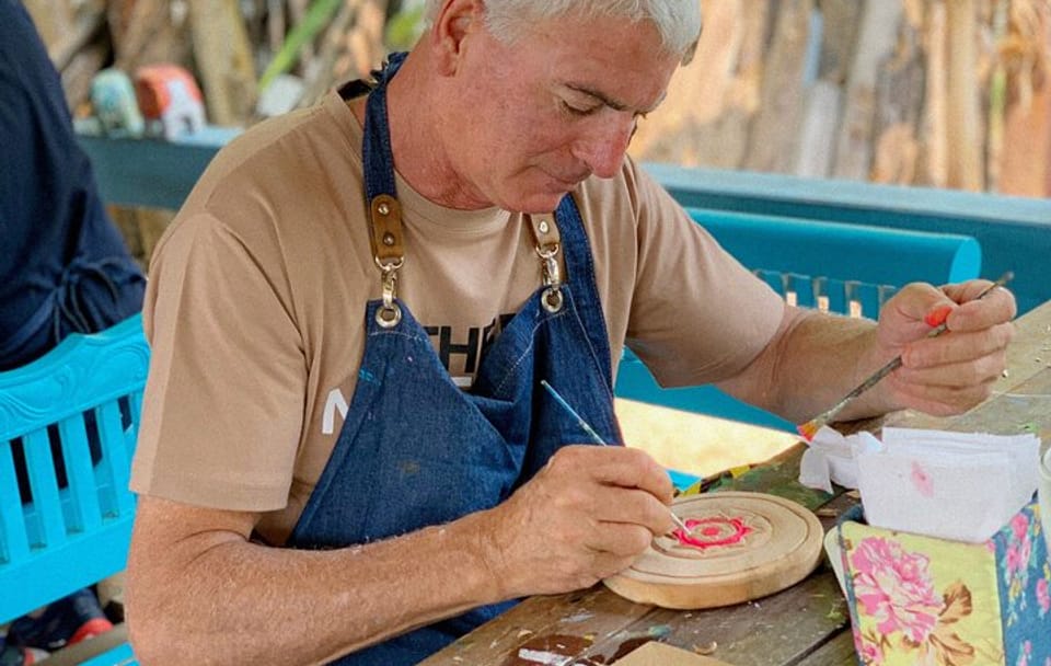Wood Carving and Painting Workshop in Hoi An