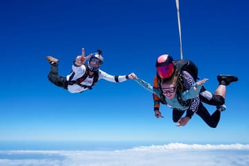 Chengdu Tandem Skydive Adventure with Aerial Views