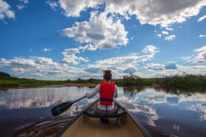 Canoeing Adventure in Levi