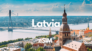 Riga (Latvia) Data eSIM : 0.5GB to 2GB/daily - 30 Days