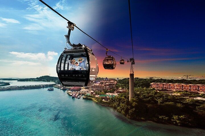 Singapore: Sentosa Cable Car Sky Pass Ticket
