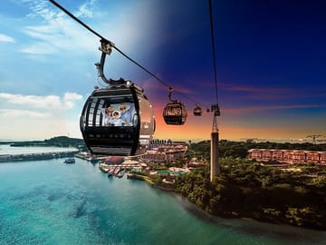 Singapore: Sentosa Cable Car Sky Pass Ticket
