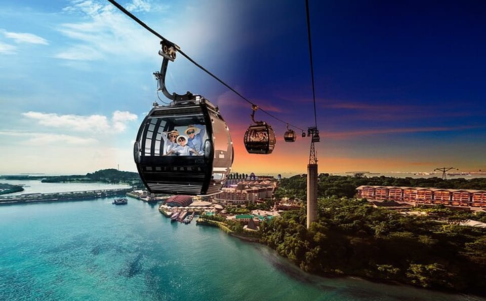Singapore: Sentosa Cable Car Sky Pass Ticket