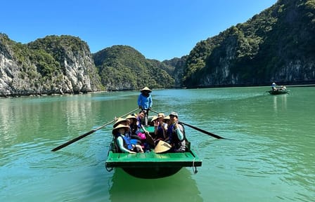 Luxury Catamaran Day Cruise to Lan Ha From Hanoi By Expressway