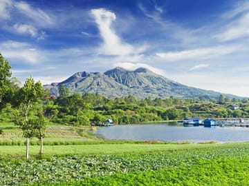 Batur volcano view
