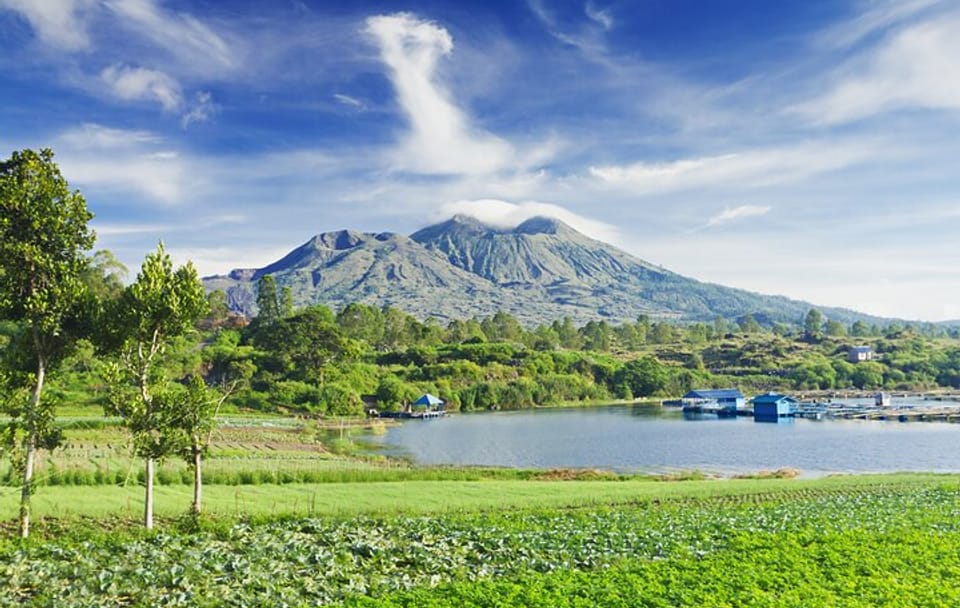 Private Day Tour of Bali Volcano and Jungle Swing Experience