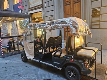 Private Florence Golf Cart Tour with Audio Guide