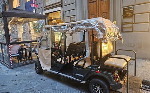 Private Golf Cart Tour to Fiesole & Roman theatre