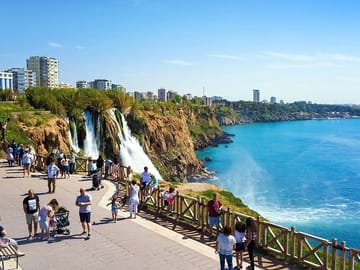 Antalya City Tour with Waterfalls and Boat Experience from Belek