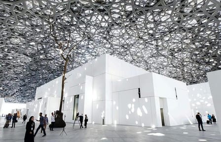 Private Abu Dhabi highlights with Louvre Museum & Grand Mosque with 5* lunch