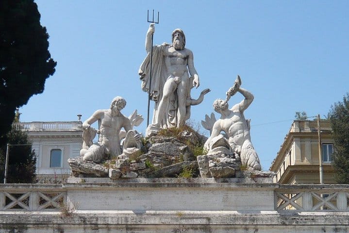 View of the Piazza del Popolo