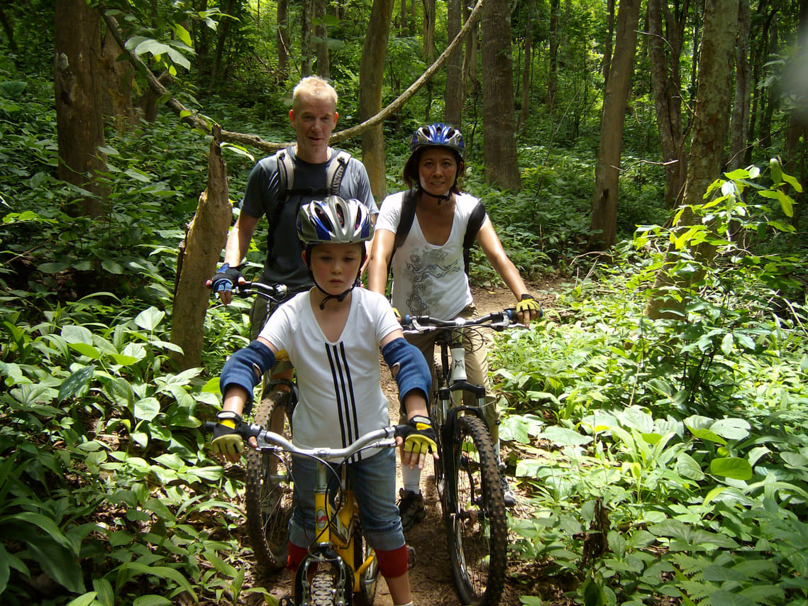"BIKE 8" 1-Day Rain forest and lake, mountain bike ride, Chiang Mai 4
