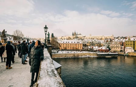 Professional Photoshoot at Charles Bridge in Prague