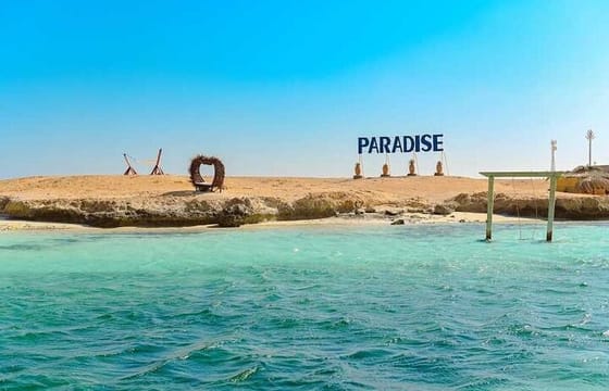Paradise Island VIP Boat Trip Full Day Snorkeling From Hurghada