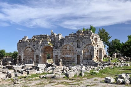 Perge, Aspendos & Side Tour with Waterfall–Full Day All Inclusive
