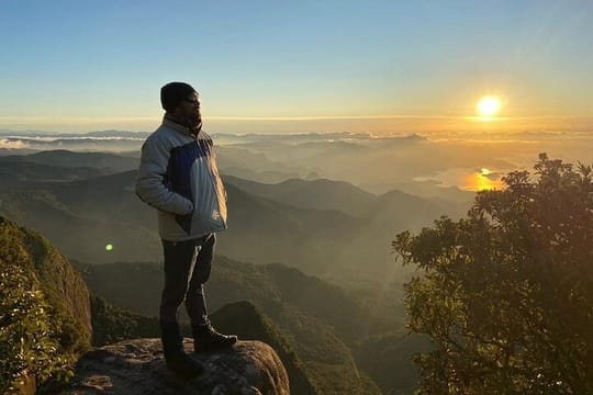 Sunrise from top of "Pedra da Macela" BY PARATY TOURS 