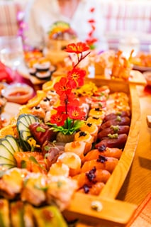 Naunet Especial PÔR DO SOL & Sushi Aniki "SHOW COOKING"