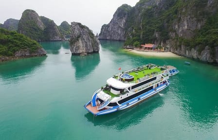 Luxury Day Cruise and Adventure Tour in Halong Bay