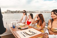Dine on delicious Mexican food and enjoy the premium open bar while cruising the Cabo coastline on your private yacht adventure!